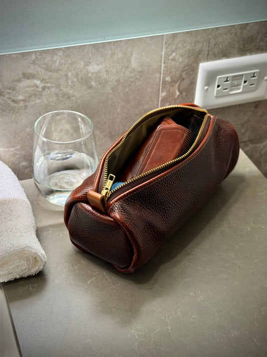 Leather Dopp Kit